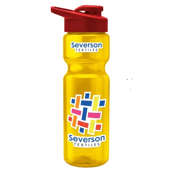 28 Oz Bottle w/ Drink Thru Lid made from Recycled rPET.... from ASI 40480 Koozie Group