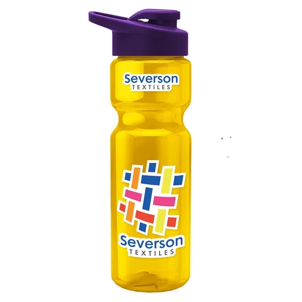 28 Oz Bottle w/ Drink Thru Lid made from Recycled rPET.... from ASI 40480 Koozie Group