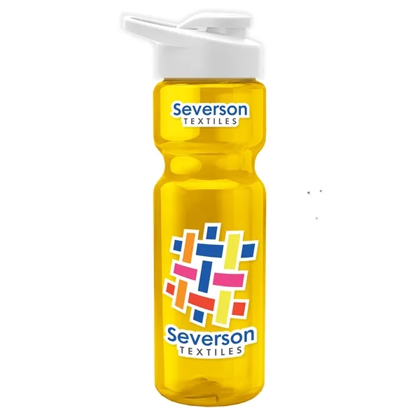 28 Oz Bottle w/ Drink Thru Lid made from Recycled rPET.... from ASI 40480 Koozie Group