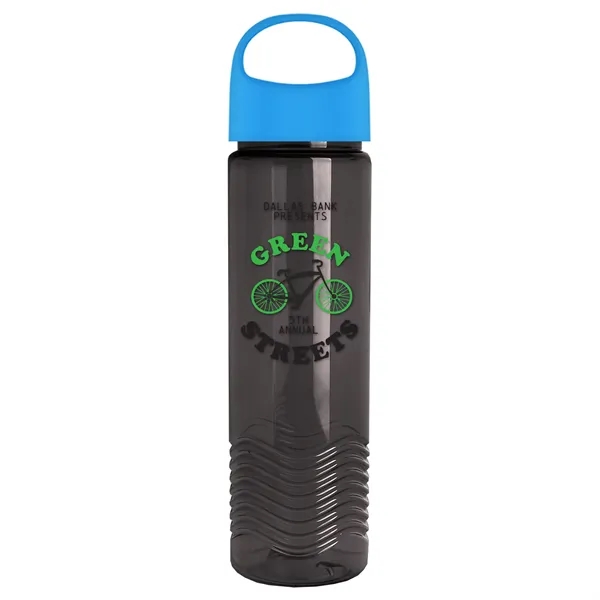 Wave - 24 oz Bottle -Ring Straw Lid... from ASI 40480 Koozie Group