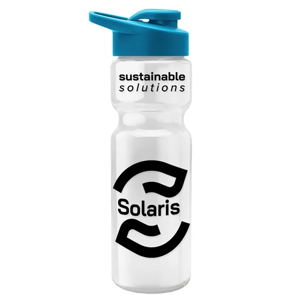 28 Oz Bottle w/ Drink Thru Lid made from Recycled rPET.... from ASI 40480 Koozie Group