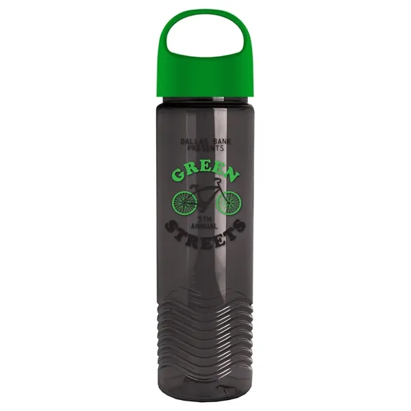 Wave - 24 oz Bottle -Ring Straw Lid... from ASI 40480 Koozie Group