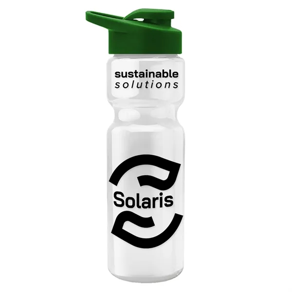 28 Oz Bottle w/ Drink Thru Lid made from Recycled rPET.... from ASI 40480 Koozie Group