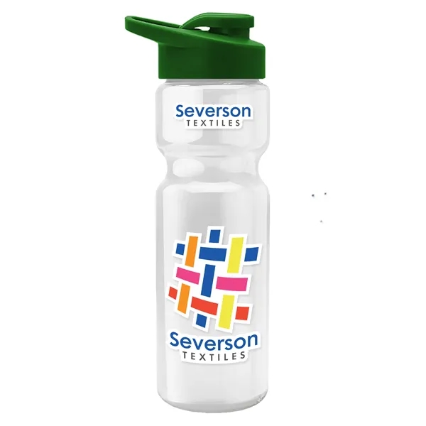 28 Oz Bottle w/ Drink Thru Lid made from Recycled rPET.... from ASI 40480 Koozie Group