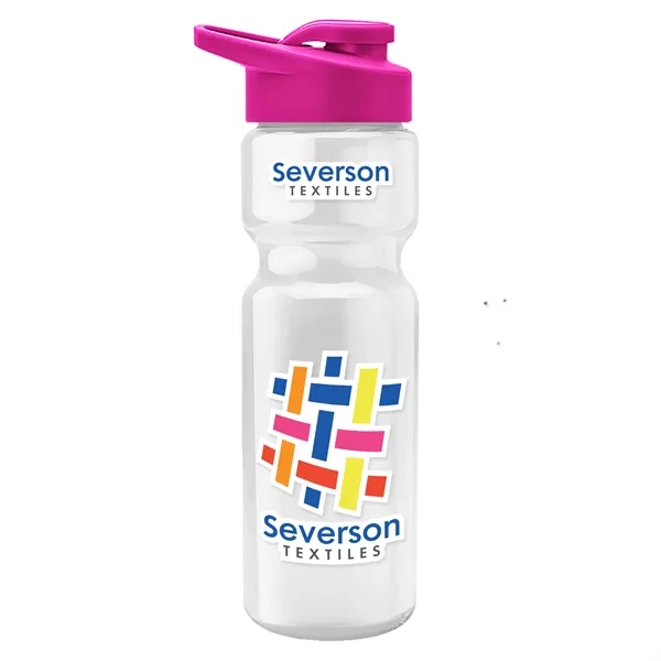 28 Oz Bottle w/ Drink Thru Lid made from Recycled rPET.... from ASI 40480 Koozie Group