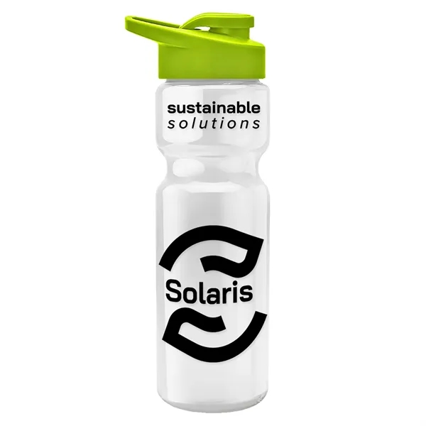 28 Oz Bottle w/ Drink Thru Lid made from Recycled rPET.... from ASI 40480 Koozie Group