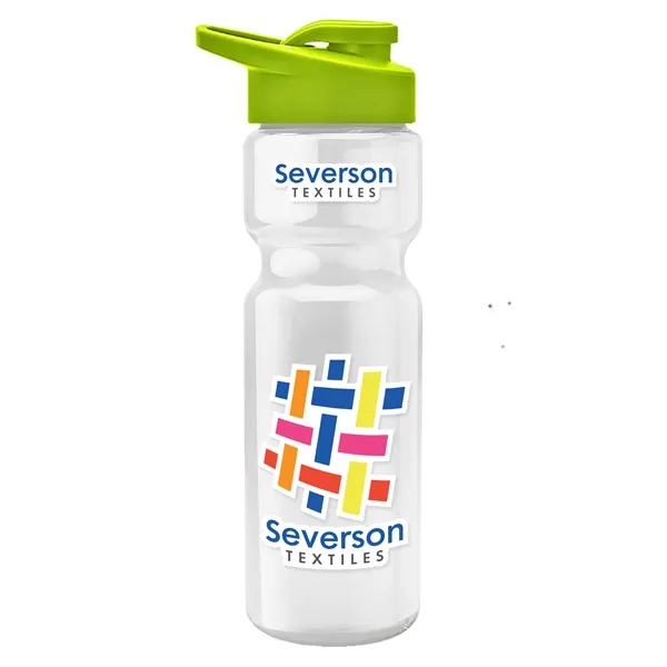 28 Oz Bottle w/ Drink Thru Lid made from Recycled rPET.... from ASI 40480 Koozie Group