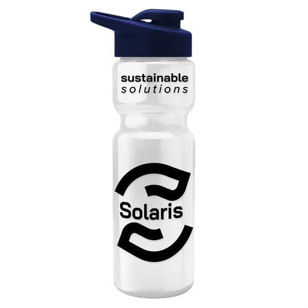 28 Oz Bottle w/ Drink Thru Lid made from Recycled rPET.... from ASI 40480 Koozie Group