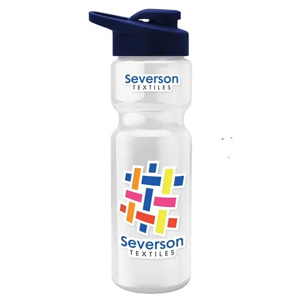 28 Oz Bottle w/ Drink Thru Lid made from Recycled rPET.... from ASI 40480 Koozie Group