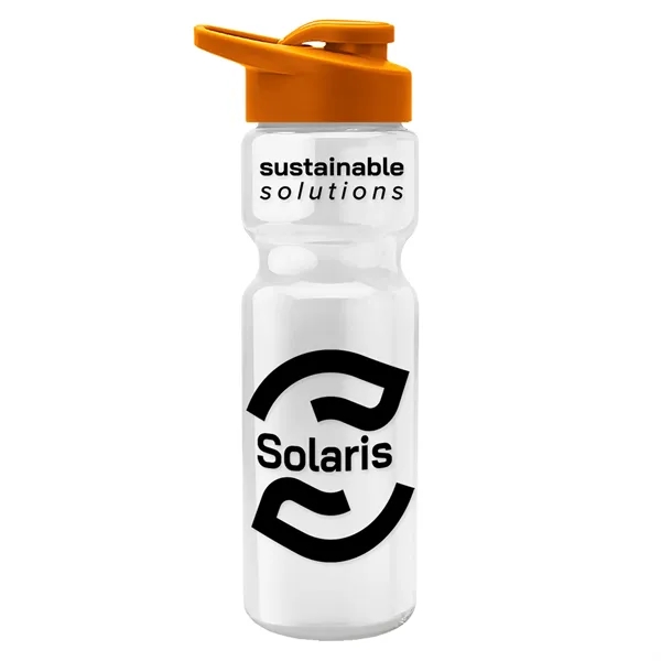 28 Oz Bottle w/ Drink Thru Lid made from Recycled rPET.... from ASI 40480 Koozie Group