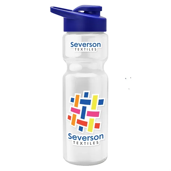 28 Oz Bottle w/ Drink Thru Lid made from Recycled rPET.... from ASI 40480 Koozie Group