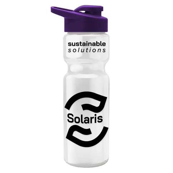 28 Oz Bottle w/ Drink Thru Lid made from Recycled rPET.... from ASI 40480 Koozie Group