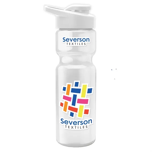 28 Oz Bottle w/ Drink Thru Lid made from Recycled rPET.... from ASI 40480 Koozie Group