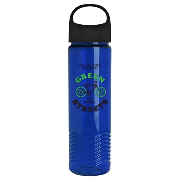 Wave - 24 oz Bottle -Ring Straw Lid... from ASI 40480 Koozie Group