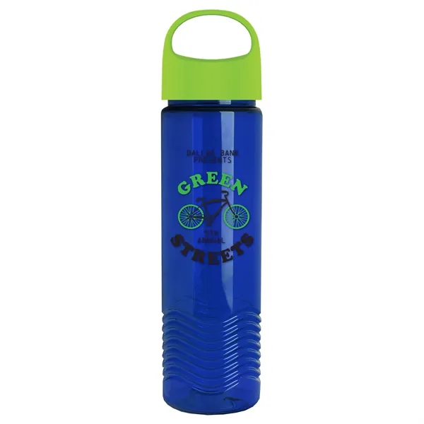 Wave - 24 oz Bottle -Ring Straw Lid... from ASI 40480 Koozie Group