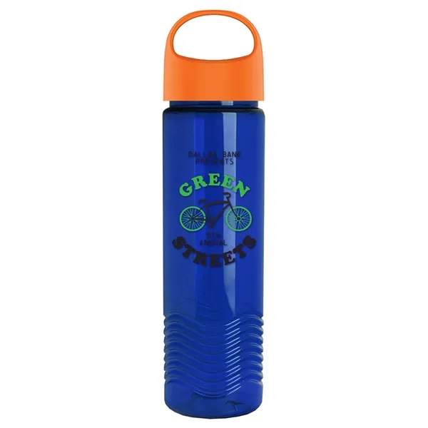 Wave - 24 oz Bottle -Ring Straw Lid... from ASI 40480 Koozie Group