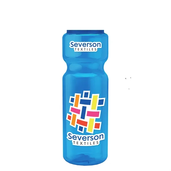 28 Oz Bottle w/ Drink Thru Lid made from Recycled rPET.... from ASI 40480 Koozie Group