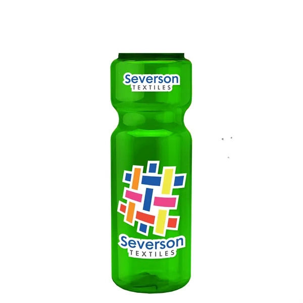 28 Oz Bottle w/ Drink Thru Lid made from Recycled rPET.... from ASI 40480 Koozie Group