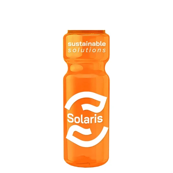 28 Oz Bottle w/ Drink Thru Lid made from Recycled rPET.... from ASI 40480 Koozie Group