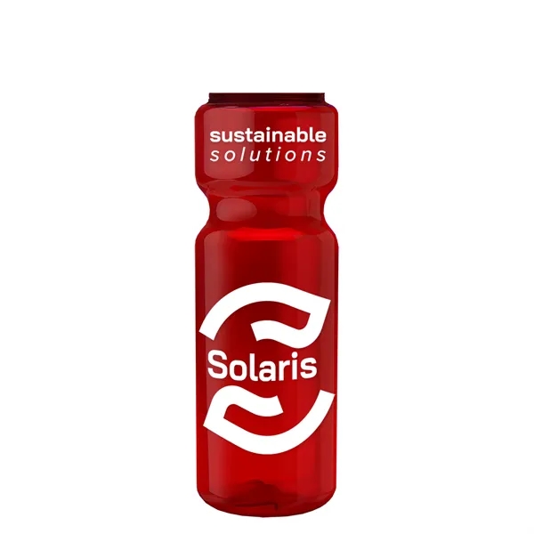 28 Oz Bottle w/ Drink Thru Lid made from Recycled rPET.... from ASI 40480 Koozie Group