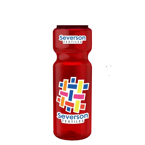 28 Oz Bottle w/ Drink Thru Lid made from Recycled rPET.... from ASI 40480 Koozie Group