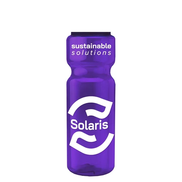 28 Oz Bottle w/ Drink Thru Lid made from Recycled rPET.... from ASI 40480 Koozie Group