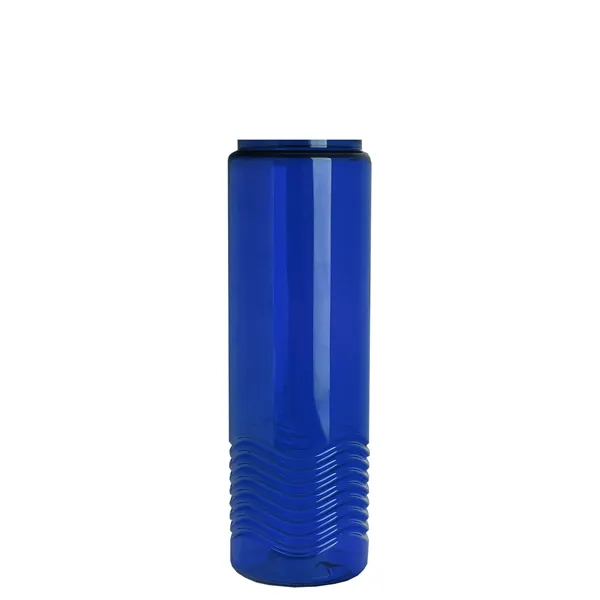 Wave - 24 oz Bottle -Ring Straw Lid... from ASI 40480 Koozie Group