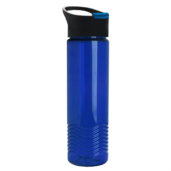 24oz Wave Bottle - Pop-Up Sip Lid... from ASI 40480 Koozie Group