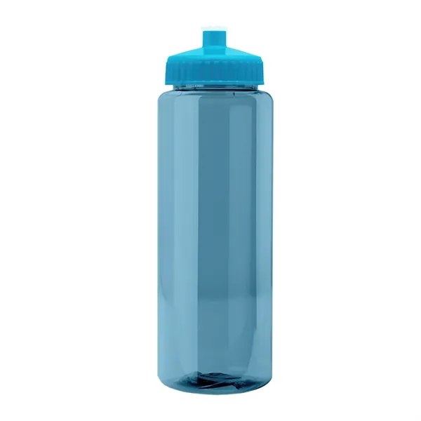 32 oz Transparent Sports Bottles with Push Pull Lid.... from ASI 40480 Koozie Group