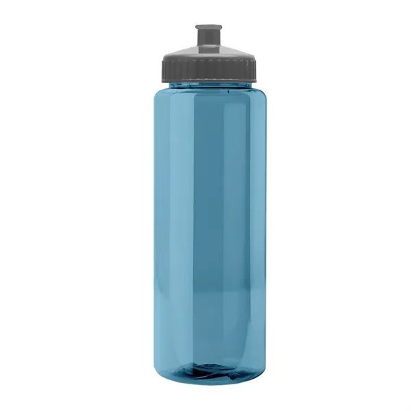 32 oz Transparent Sports Bottles with Push Pull Lid.... from ASI 40480 Koozie Group