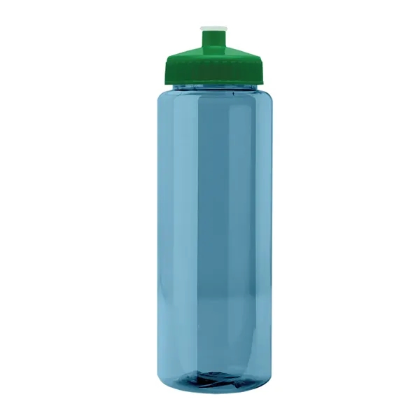 32 oz Transparent Sports Bottles with Push Pull Lid.... from ASI 40480 Koozie Group