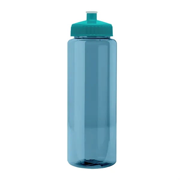 32 oz Transparent Sports Bottles with Push Pull Lid.... from ASI 40480 Koozie Group