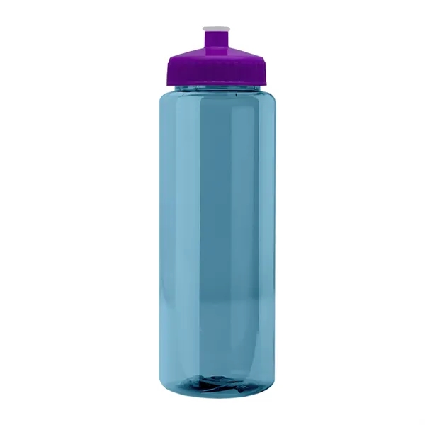 32 oz Transparent Sports Bottles with Push Pull Lid.... from ASI 40480 Koozie Group