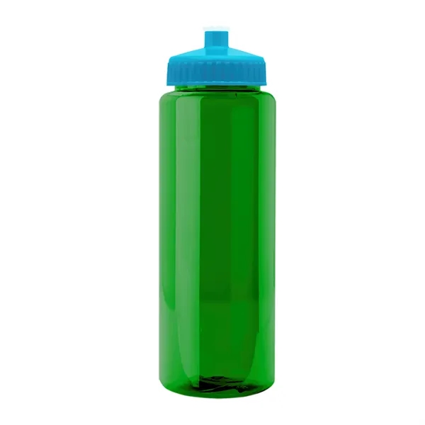 32 oz Transparent Sports Bottles with Push Pull Lid.... from ASI 40480 Koozie Group
