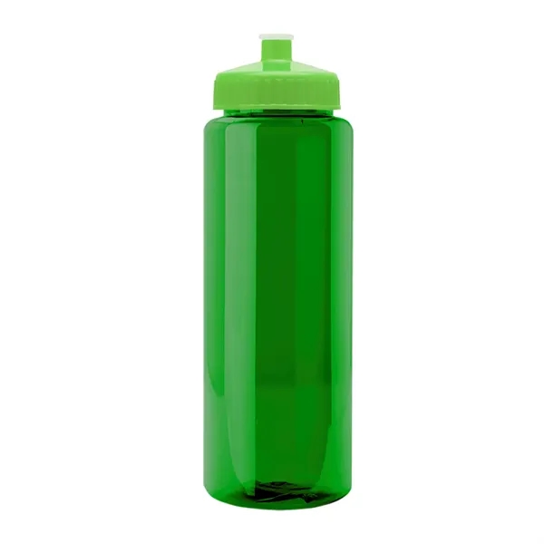 32 oz Transparent Sports Bottles with Push Pull Lid.... from ASI 40480 Koozie Group