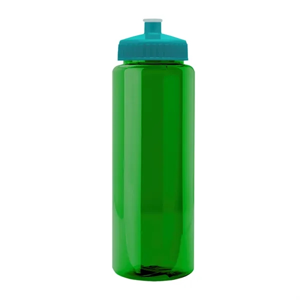 32 oz Transparent Sports Bottles with Push Pull Lid.... from ASI 40480 Koozie Group