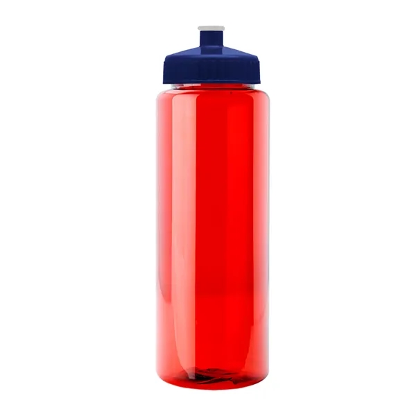 32 oz Transparent Sports Bottles with Push Pull Lid.... from ASI 40480 Koozie Group