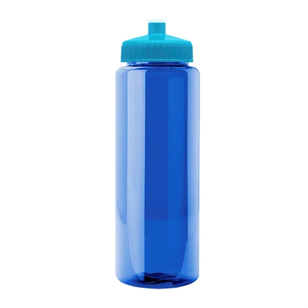 32 oz Transparent Sports Bottles with Push Pull Lid.... from ASI 40480 Koozie Group