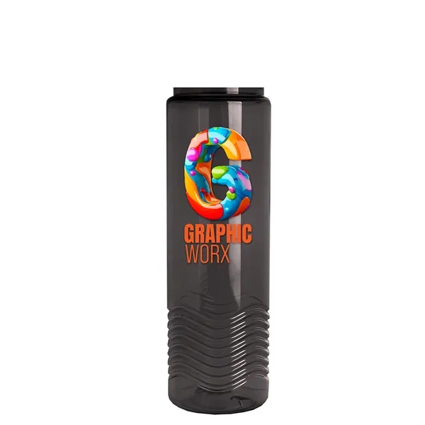 24oz Wave Bottle - Pop-Up Sip Lid... from ASI 40480 Koozie Group