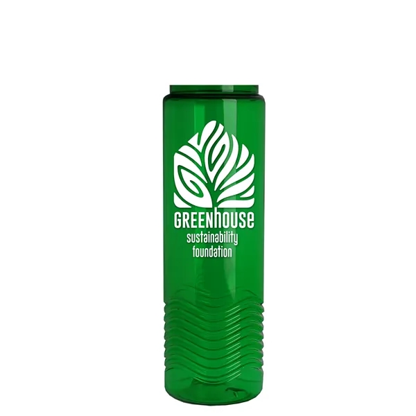 24oz Wave Bottle - Pop-Up Sip Lid... from ASI 40480 Koozie Group