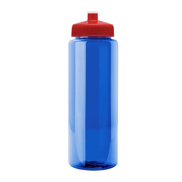 32 oz Transparent Sports Bottles with Push Pull Lid.... from ASI 40480 Koozie Group