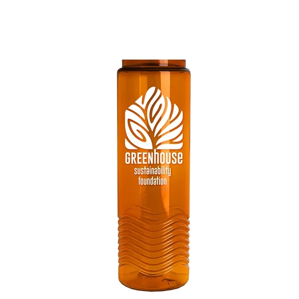 24oz Wave Bottle - Pop-Up Sip Lid... from ASI 40480 Koozie Group