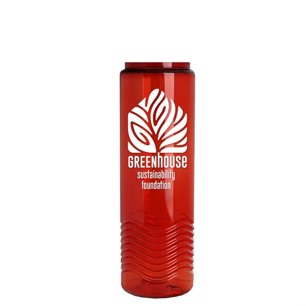 24oz Wave Bottle - Pop-Up Sip Lid... from ASI 40480 Koozie Group