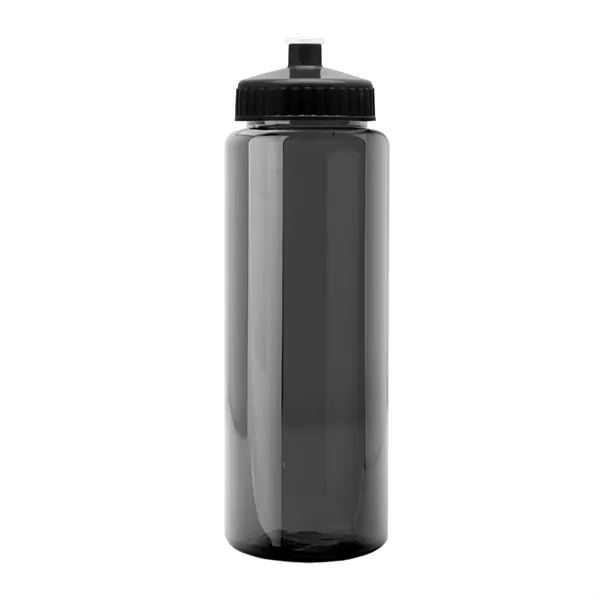 32 oz Transparent Sports Bottles with Push Pull Lid.... from ASI 40480 Koozie Group