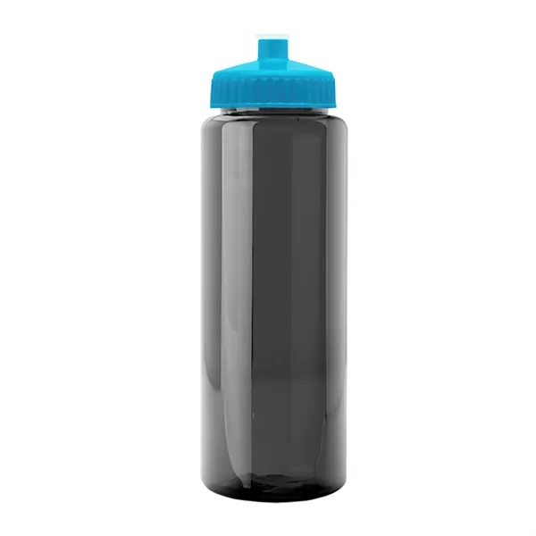 32 oz Transparent Sports Bottles with Push Pull Lid.... from ASI 40480 Koozie Group