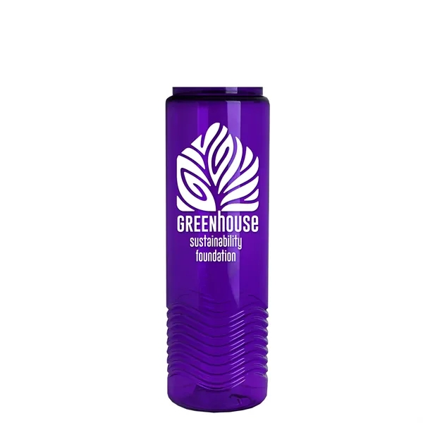 24oz Wave Bottle - Pop-Up Sip Lid... from ASI 40480 Koozie Group