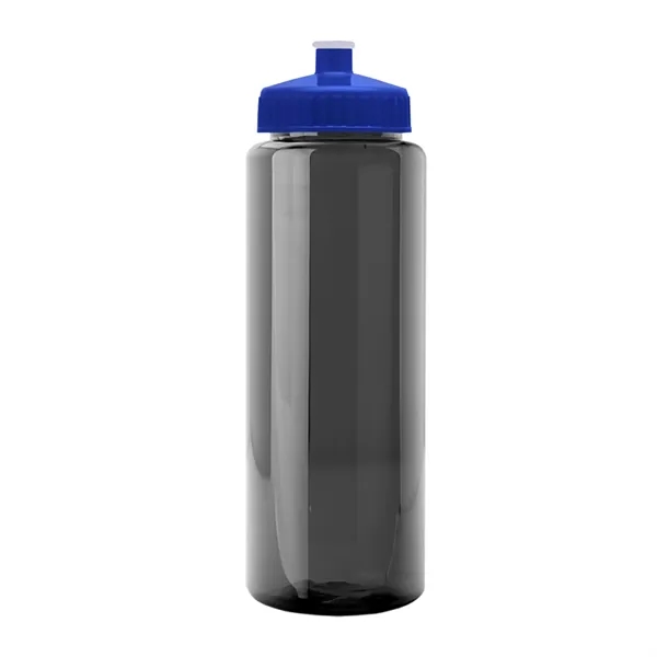 32 oz Transparent Sports Bottles with Push Pull Lid.... from ASI 40480 Koozie Group