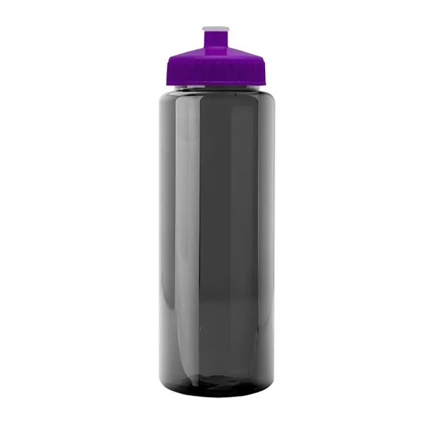 32 oz Transparent Sports Bottles with Push Pull Lid.... from ASI 40480 Koozie Group