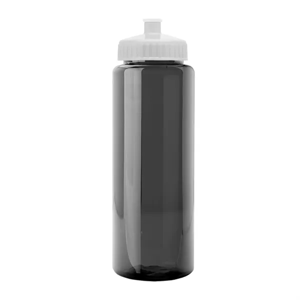 32 oz Transparent Sports Bottles with Push Pull Lid.... from ASI 40480 Koozie Group