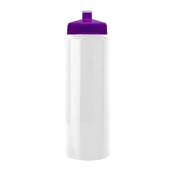 32 oz Transparent Sports Bottles with Push Pull Lid.... from ASI 40480 Koozie Group